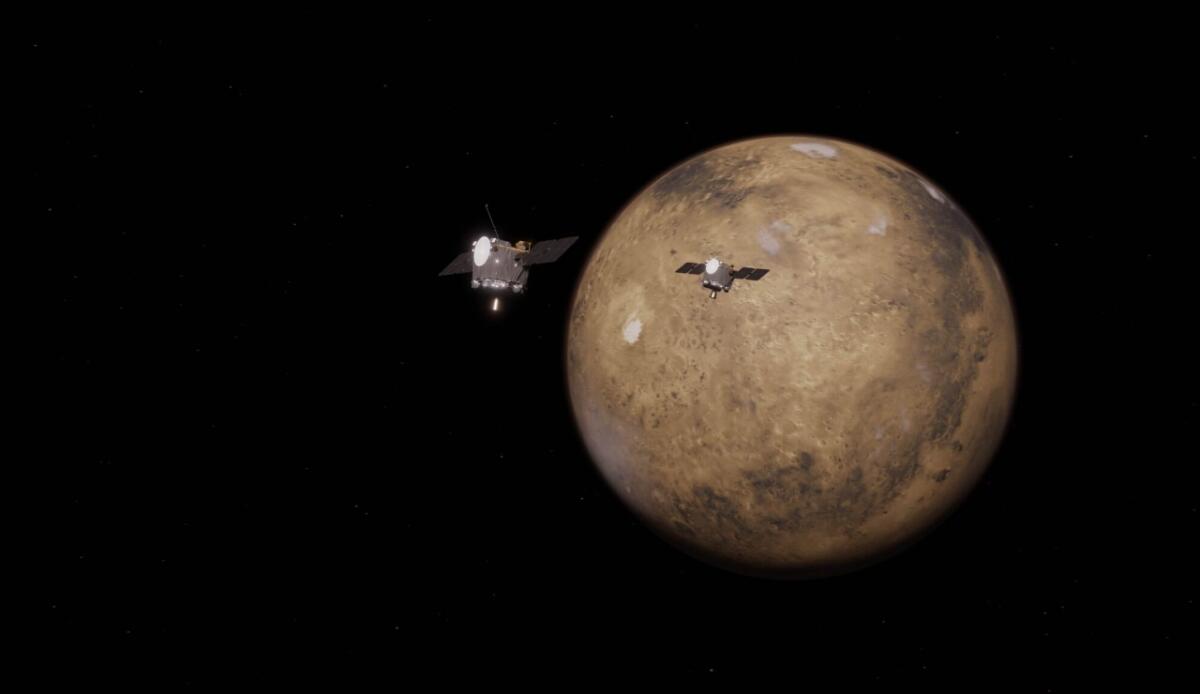 Missione ESCAPADE: due satelliti NASA per svelare come Marte ha perso la sua atmosfera - 