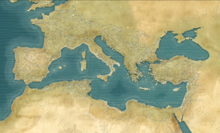 Itiner-e, il Google Maps dell’antica Roma: 300.000 km di strade storiche a portata di click