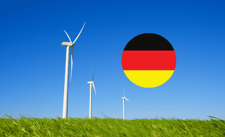 Energia eolica tedesca (Canva) - financecue.it