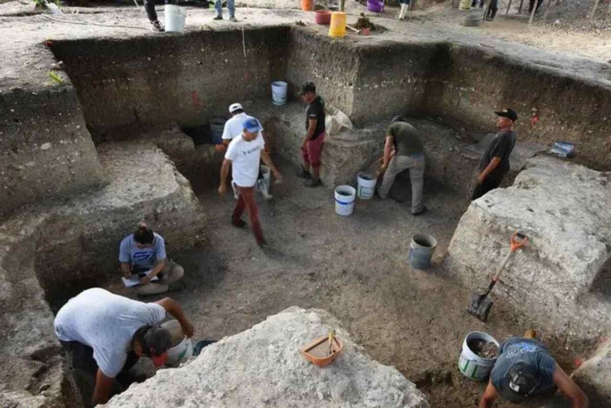 Scoperta in Messico una possibile mappa cosmica Maya di 3.000 anni fa - Crediti: Università dell'Arizona