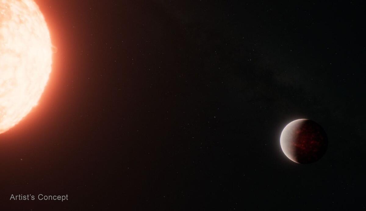 Webb osserva un’atmosfera spessa attorno a TOI-561 b, la super-Terra di lava - 