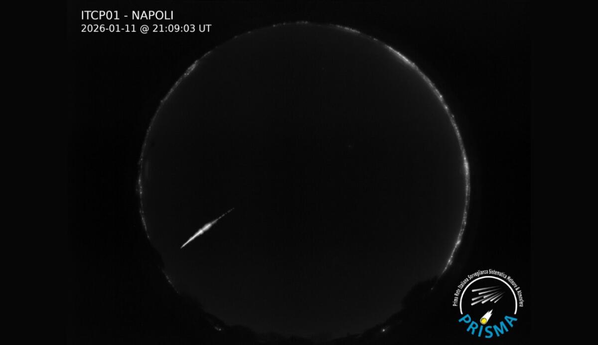 Meteorite nel barese? Le camere Prisma smentiscono l'avvistamento del 10 gennaio 2026 - 