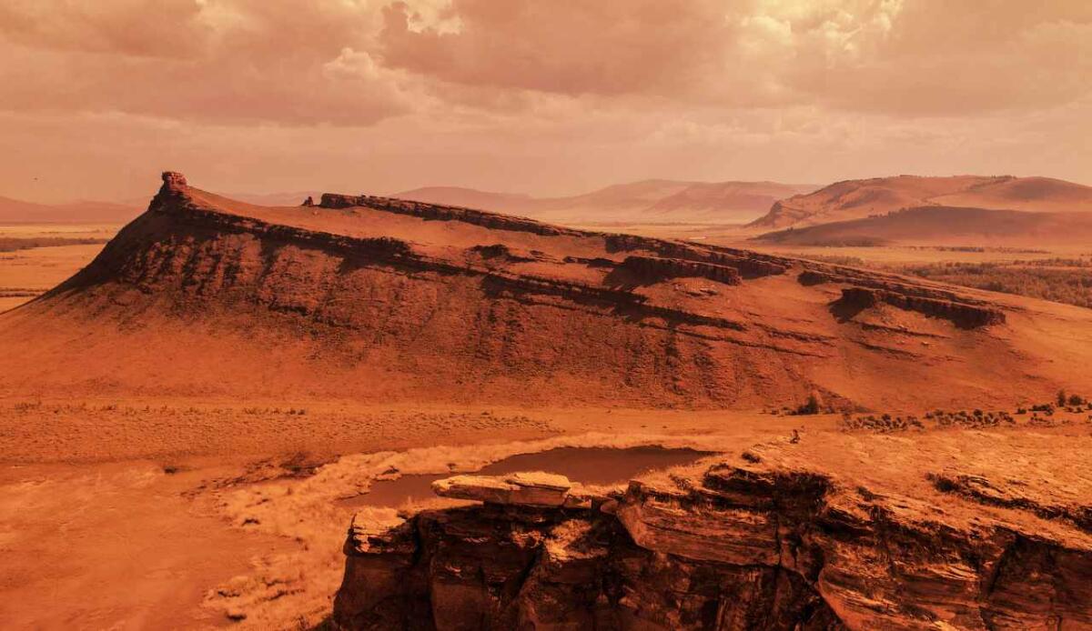Marte, l'attività geotermica ha creato un nuovo minerale sulla sua superficie - 