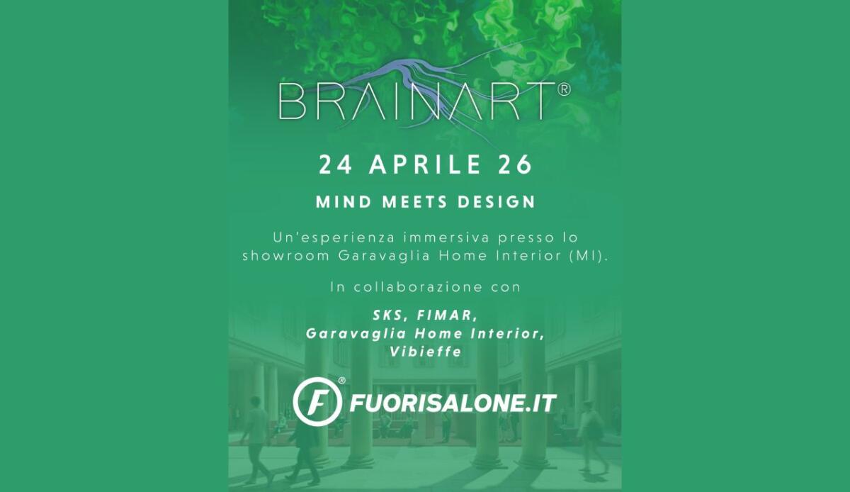 BrainArt al Fuorisalone 2026: una poltrona diventa un'emozione misurabile - 