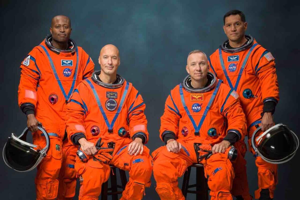 Luca Parmitano farà parte dell’equipaggio di Artemis III