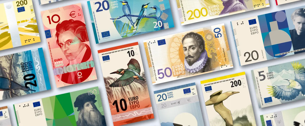 Nuove banconone euro BCE