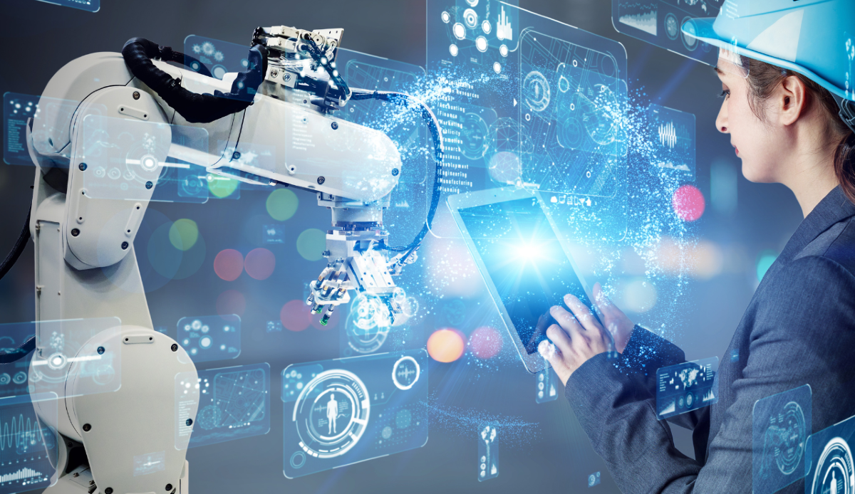 Industria 5.0: l'automazione intelligente rimette il lavoratore al centro della fabbrica - Canva
