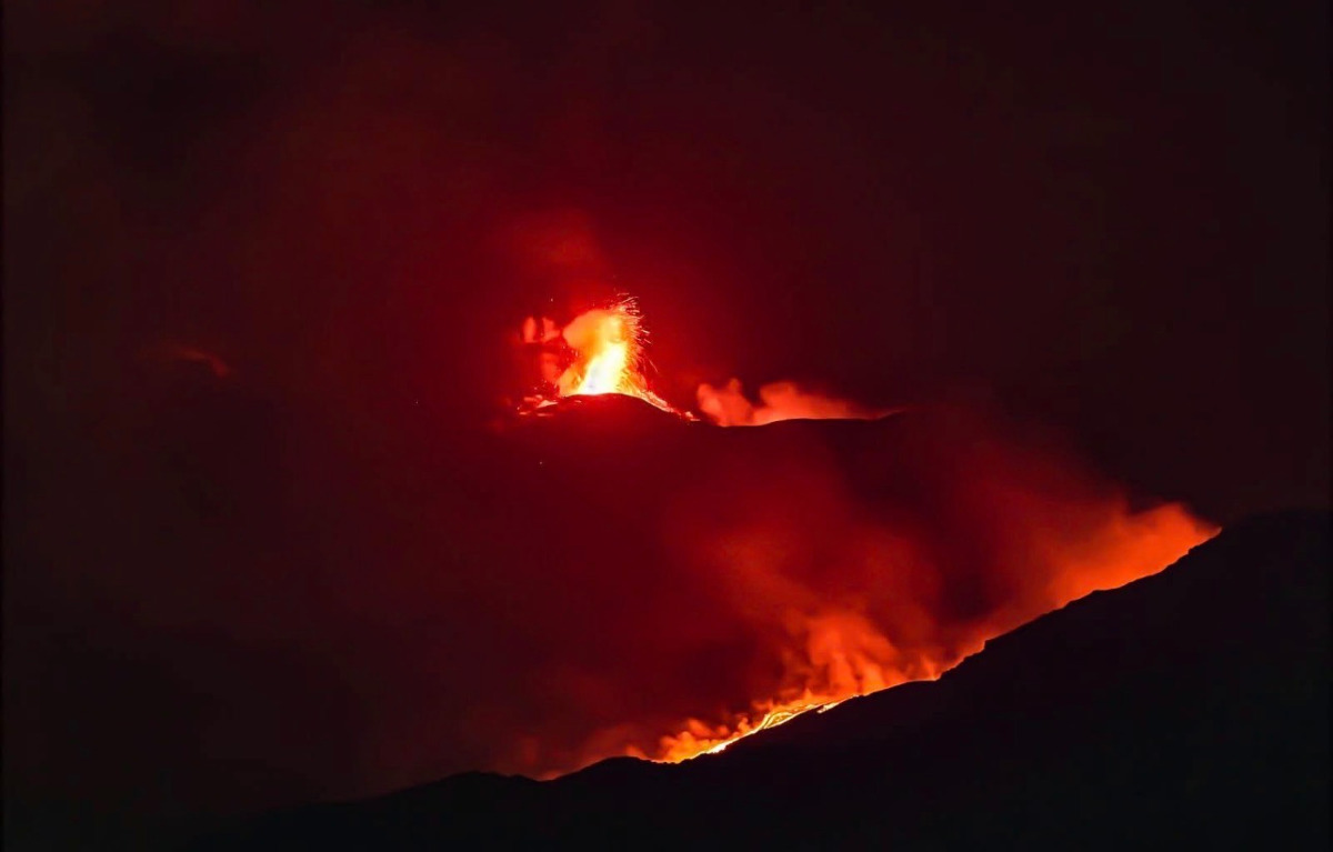 Etna a livello F1 del sistema ETNAS: cosa significa davvero l'allerta per le fontane di lava - Protezione Civile