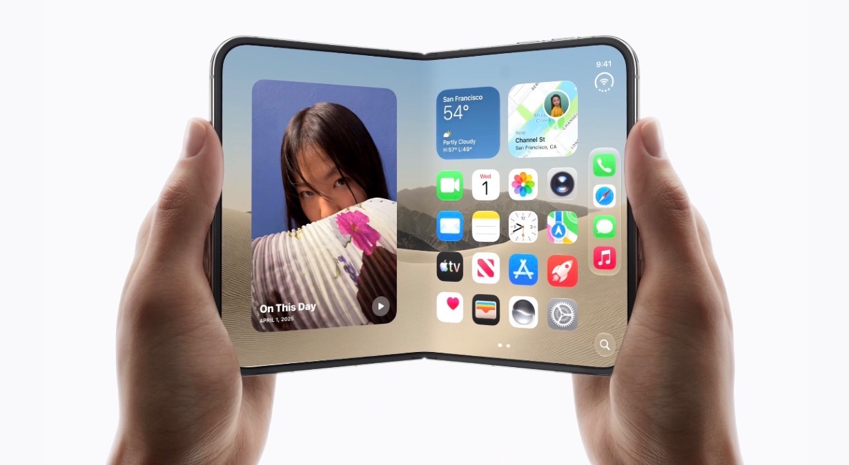 Apple presenta iPhone Duo, il primo iPhone pieghevole, da 2.369 euro  - Apple
