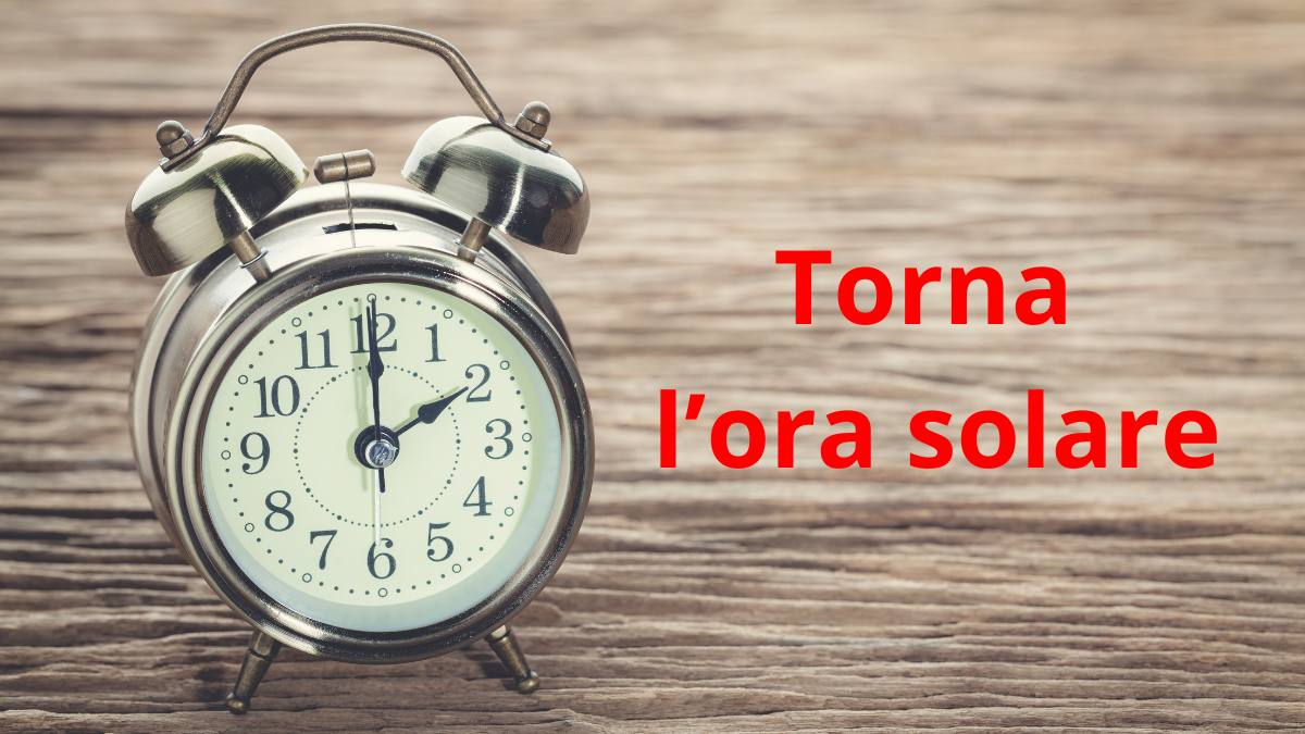 Torna l’ora solare: tutto quello che c'è da sapere